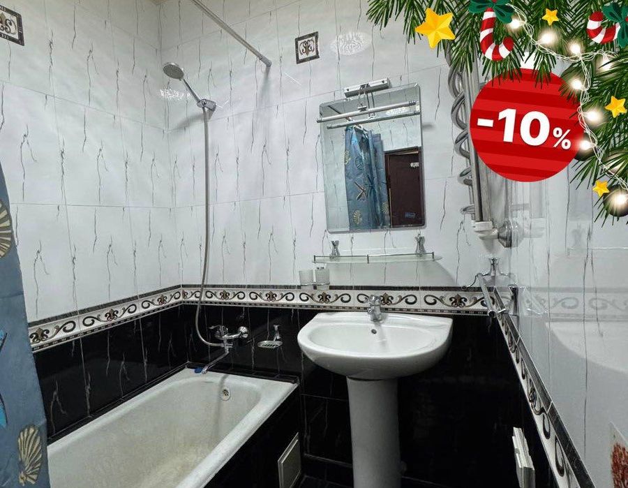 НОВОГОДНИЕ СКИДКИ 4х комнатная квартира 90 м2 базарчик Карасу 6