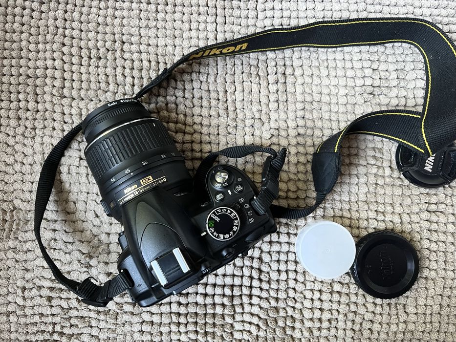 Aparat Foto Dsrl Nikon d3100 + obiectiv Nikkor