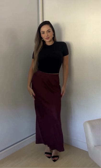 Юбка Zara с этикеткой