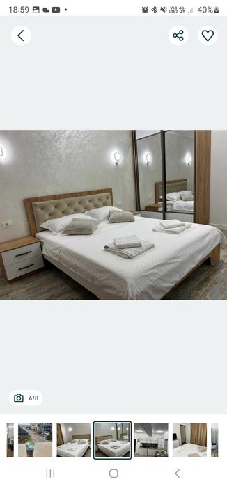 Apartament 2 camere Năvodari plaja, termen lung, familie,