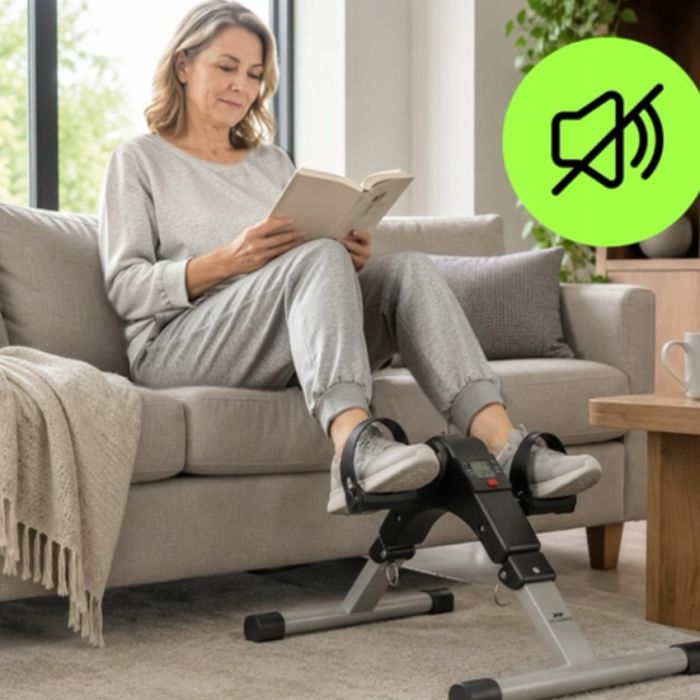 Велоергометър BodySpin Core с LCD дисплей и регулируемо съпротивление – за ръце и крака