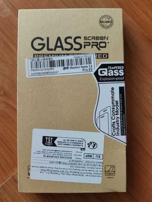 Стъклен протектор за Xiaomi redmi note 13 pro