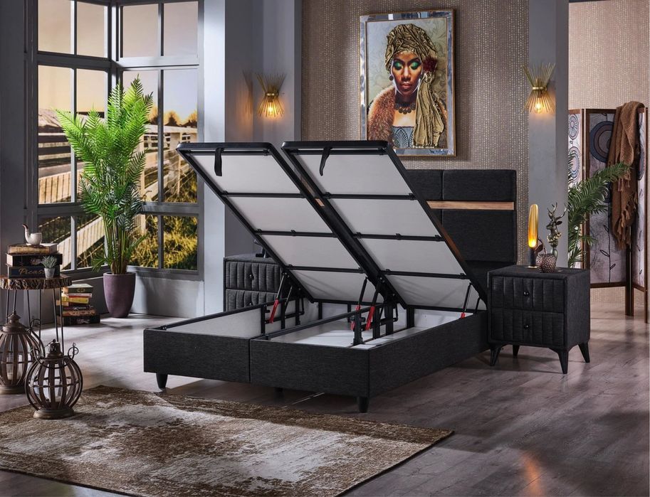 Метални легла Тапицирани спални София