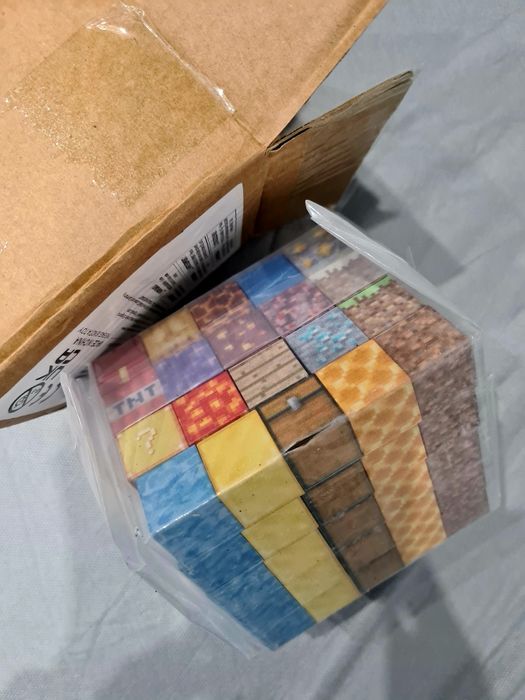 Магнитни строителни кубчета за Minecraft 100 бр.