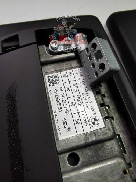 Display scaune spate Bmw X5 F15 X6 F16 G30 G31 G32 G11 G12 9294912 ecran