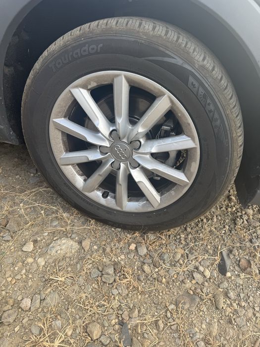 Jante /Roti impecabile Audi Q3  2017 cu anvelope ca  noi All Climate Dot  3624