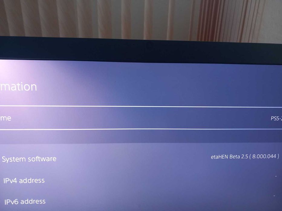 PS5 eta hen 8.00