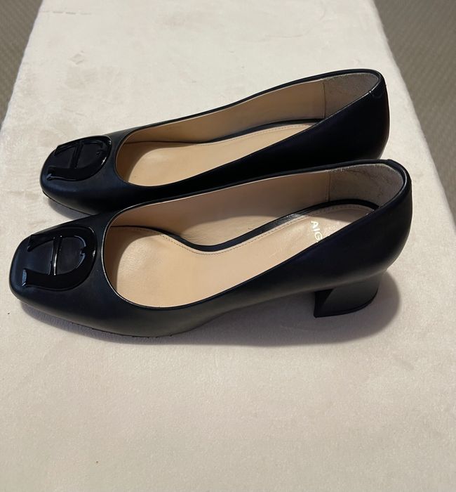 Aigner Кожени Обувки с Ток