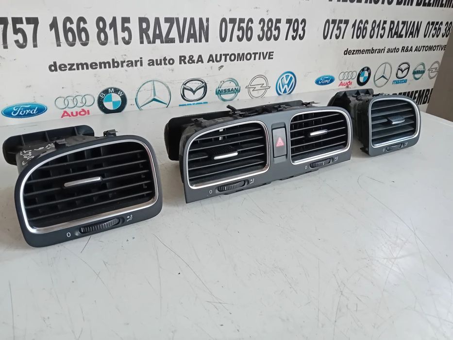 Grile Grila Ventilatie Bord Vw Golf 6 VI AN 2008-2013 Volan Stanga