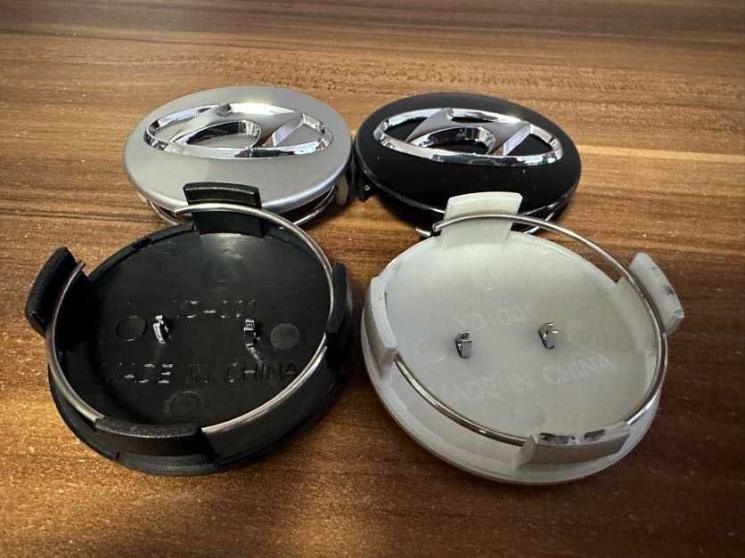 Капачки за джанти Хюндай/Hyundai Черни/Сиви -60/57мм