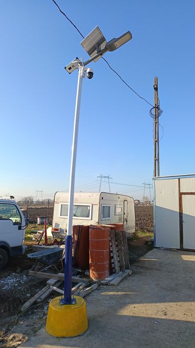 Sistem iluminat și supraveghere video Mobil