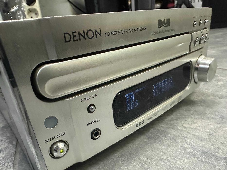 Мини аудио система Denon RCD-M35DAB Receiver CD Player Tuner RDS Radio