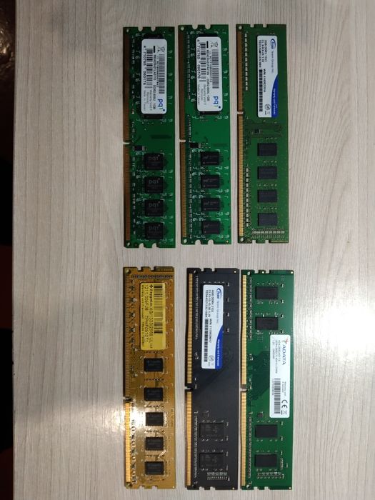 Оперативная память DDR2 DDR3 DDR4