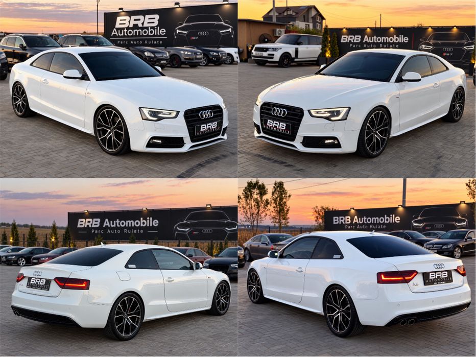 • Audi A5 Coupe Facelift 2013 • 3 x S-line / 2.0 Diesel 177 cp - Automat / PARC AUTO • RATE • Garanție •