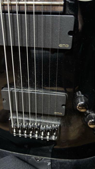 Электрогитара, 8 струн, Schecter HELLRAISER C-8 BLK