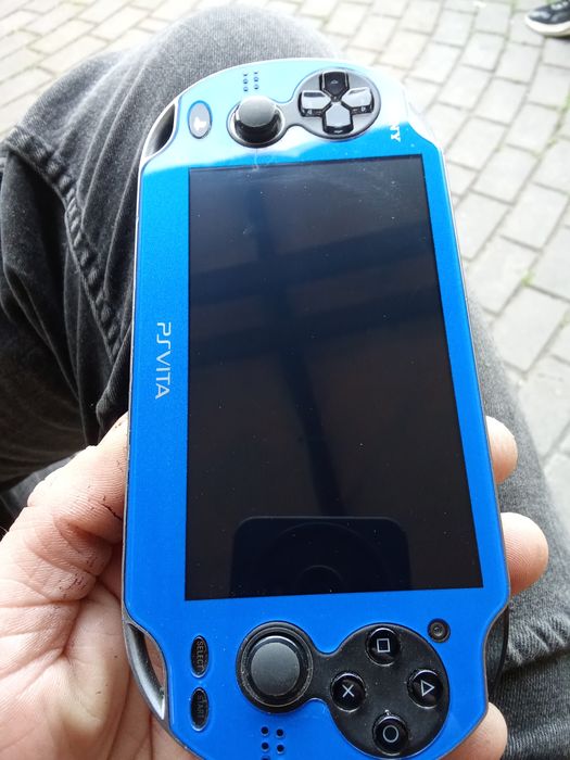 PlayStation Vita (PS Vita) OLED - Sapphire Blue + Оригинален Кабел