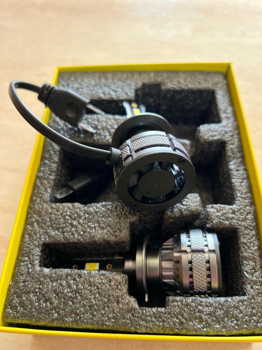 Set LED H7 120W Canbus - Lumina alba 6000K