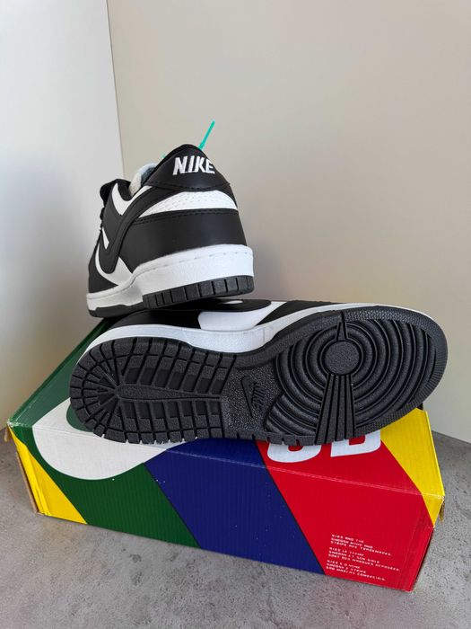 Adidași Nike AIR Dunk Panda, Unisex, NOI - Cu Cutie / Accesorii