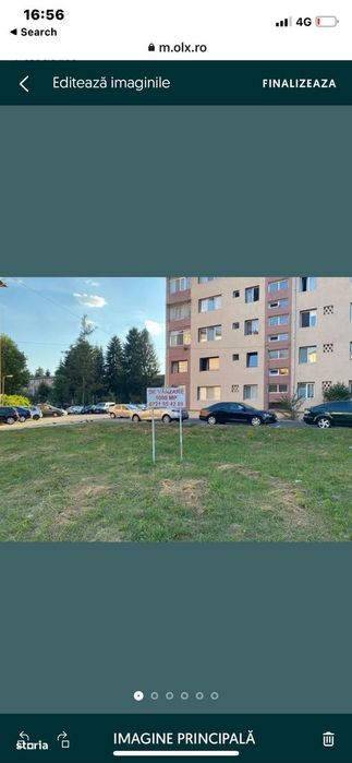 Teren de vânzare în zonă urbană, acces asfaltat