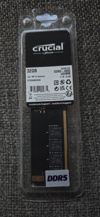 RAM Crucial DDR5 32Gb 4800