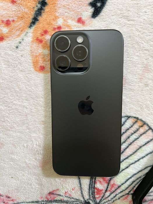 Iphone 15 pro max black 256 gb