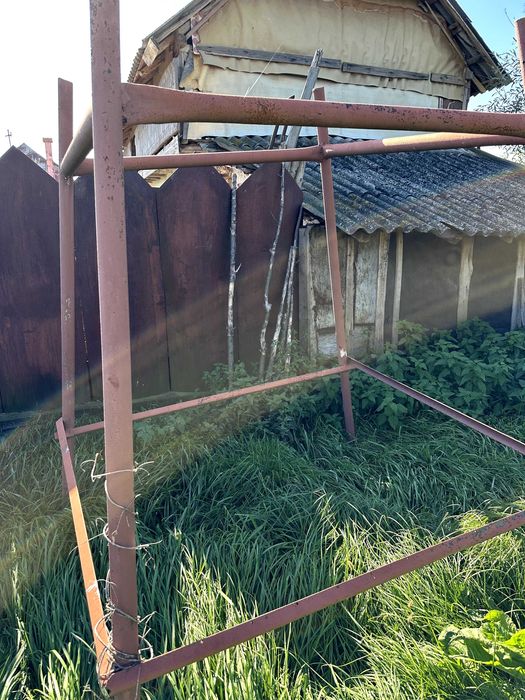 Suport Cadru Bazin IBC 1000l Cub Rezervor Apa Metal Fier