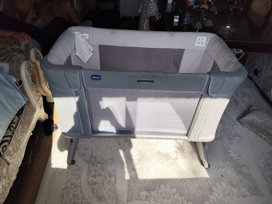 Детская кроватка манеж