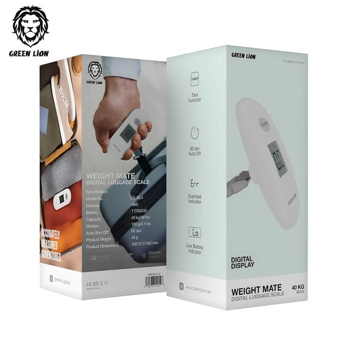 Green Lion Digital Luggage Scale Дорожные ручные весы для багажа