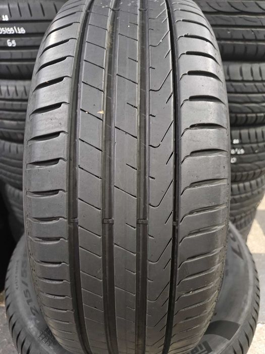 4бр 215/55/17 PIRELLI 7мм грайфер дот:20г ***