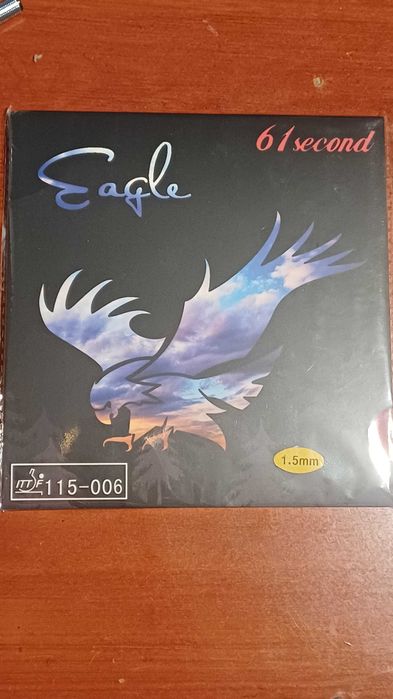 Cauciuc pingpong 61 second Eagle, burete 1.5mm, nou