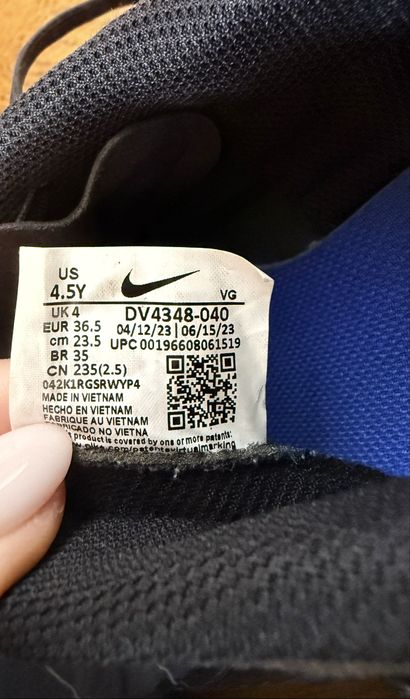 Бутонки / Футболни обувки NIKE размер 36,5