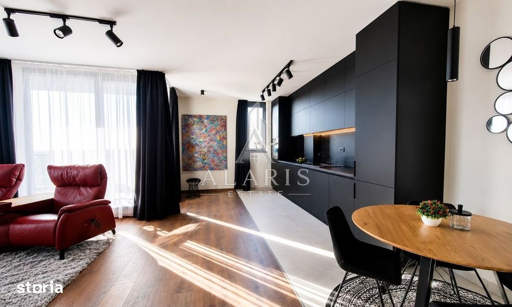 Apartament cu 2 camere, open space, ISHO