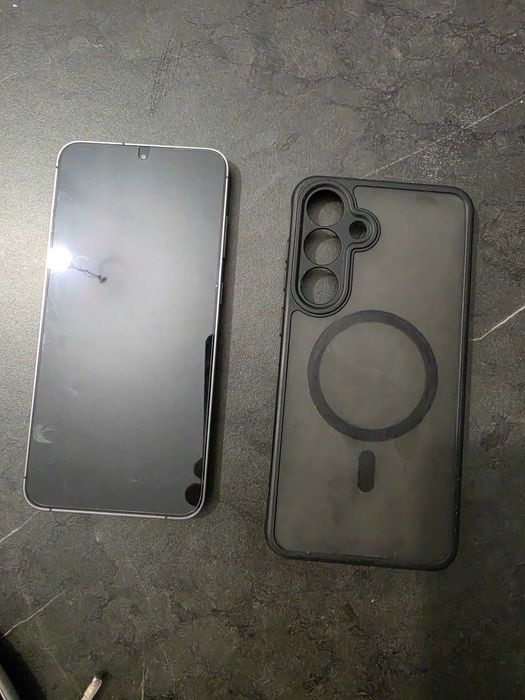 SAMSUNG S24+  cu folie noua si husa