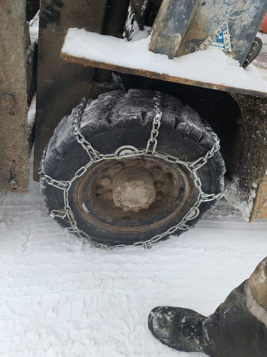 Цепи противоскольжения на погрузчики
