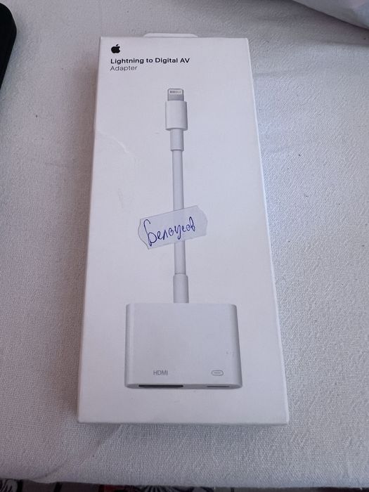 Hdmi кабель для айфона для стрима или подключить к телеку