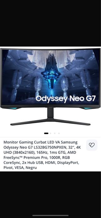 Samsung odyssey neo G7 32”