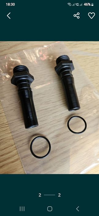 Stut pentru furtun apa calda si apa rece boiler cascade carver rulota