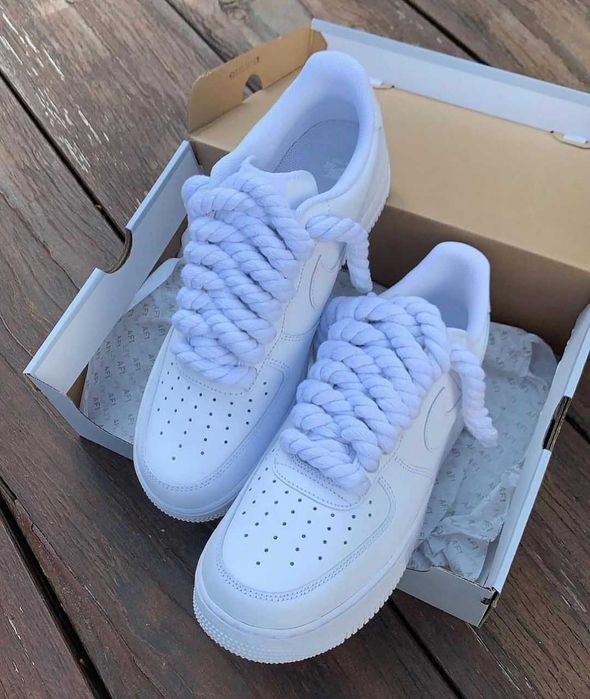 Adidasi Nike AirForce 1 Rope Laces (Colet cu verificare)