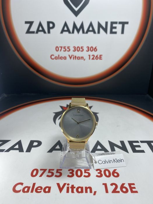 ZAP AMANET VITAN - Ceas Calvin Klein - Gold