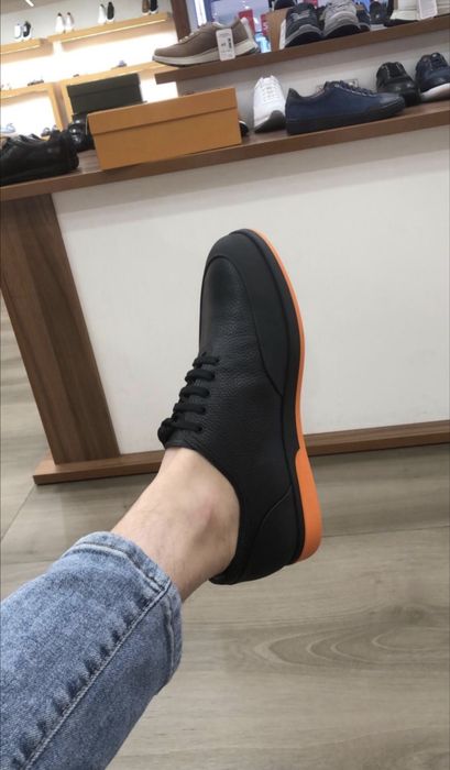 Мужские кожаные туфли Sman