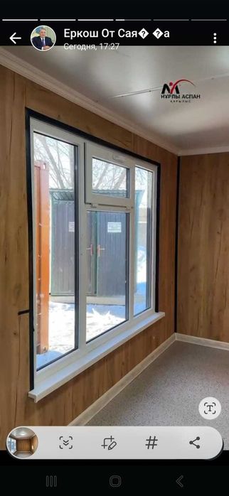 Утепленный контейнер, жилой контейнер