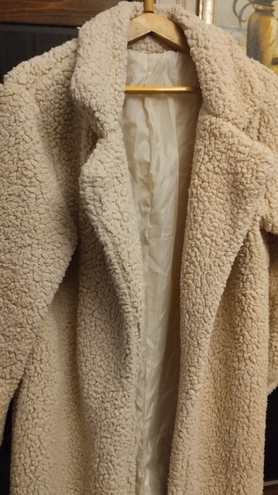 Розовая шубка jennyfer