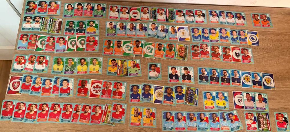 Panini FIFA World Cup 2026 – над 200 стикера + редки Germany FR 1974 + Haaland + Стикер 00