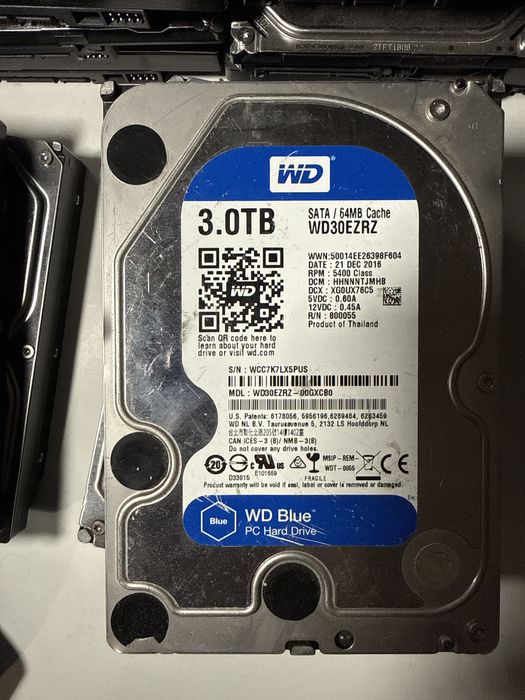 Lot hard disk uri diferite capacitati, 1tb, 2tb, 3tb, 4tb