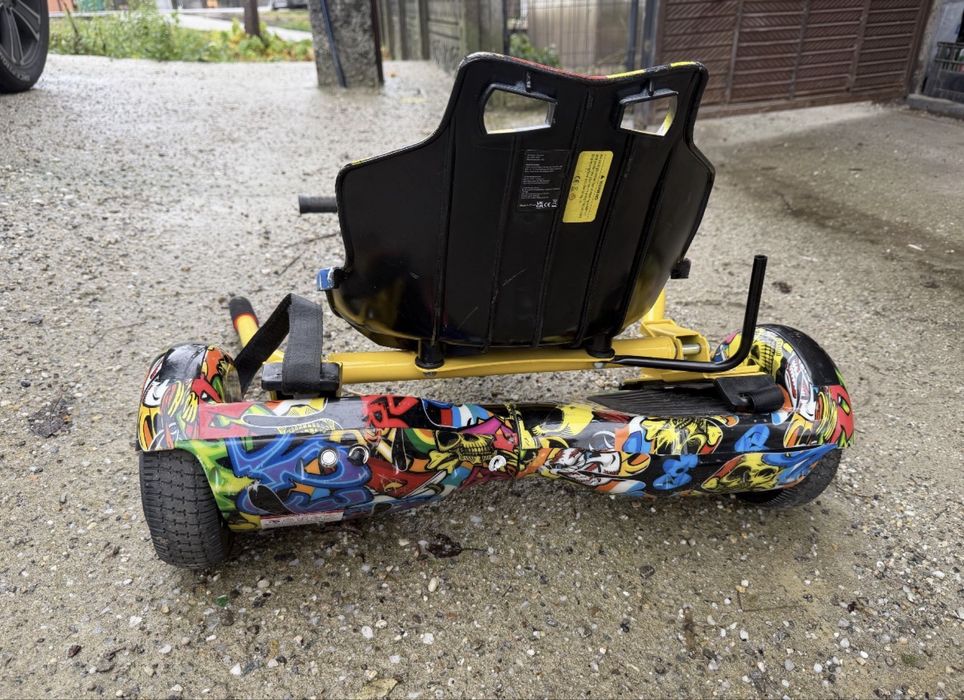 Hoverboard + kart scaun