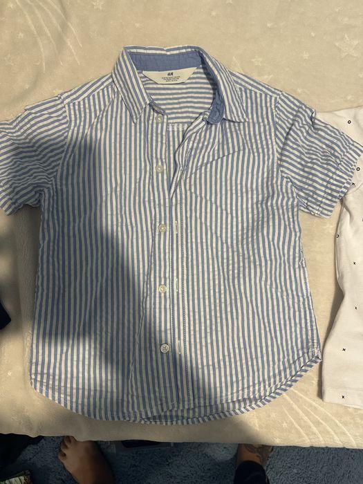 Camasi si pantaloni eleganti h&m, si alte marci.  Potrivite pentru un copil cu varsta 5/6 ani. 110cm