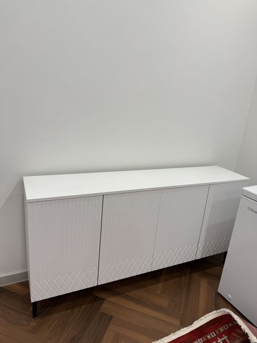 Тумба мдф белая