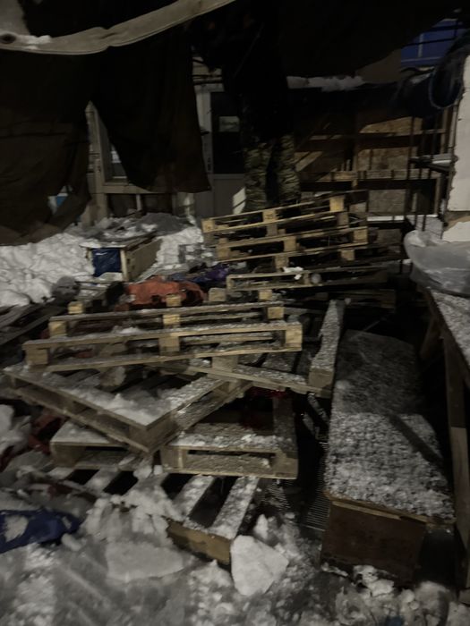 Паддон дерева бушни паддон паддон