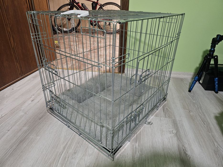 Сгъваема клетка за домашен любимец 64x54