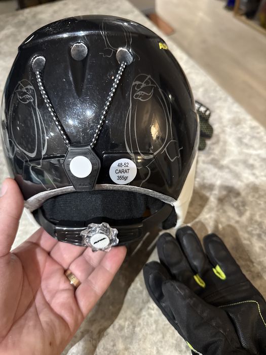 Casca si manusi de ski pentru copii